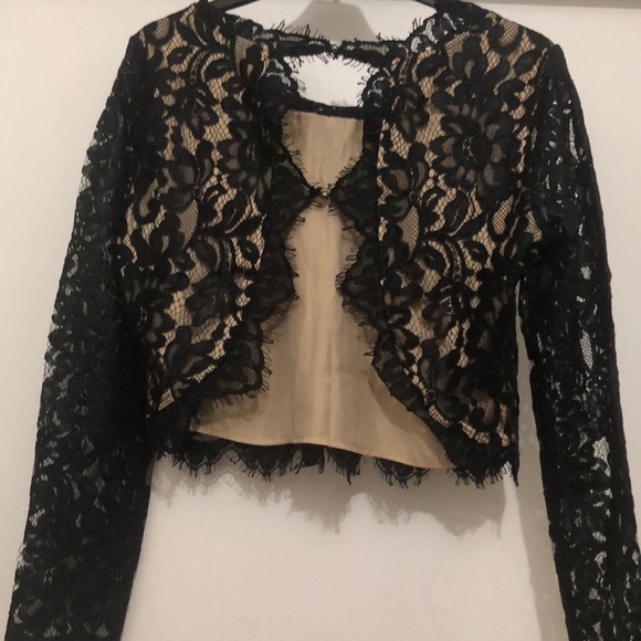 BEBE lace blouse - Picture 2 of 4